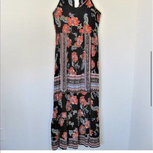 PATRONS OF PEACE Floral Maxi Dress